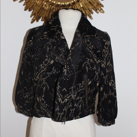 Brocade Velvet Jacket | Poshmark